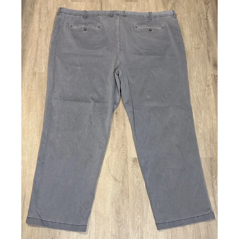 Tommy Bahama Men’s Chino Pant‎ 52x32 Stretch Performance Golf Faded Blue